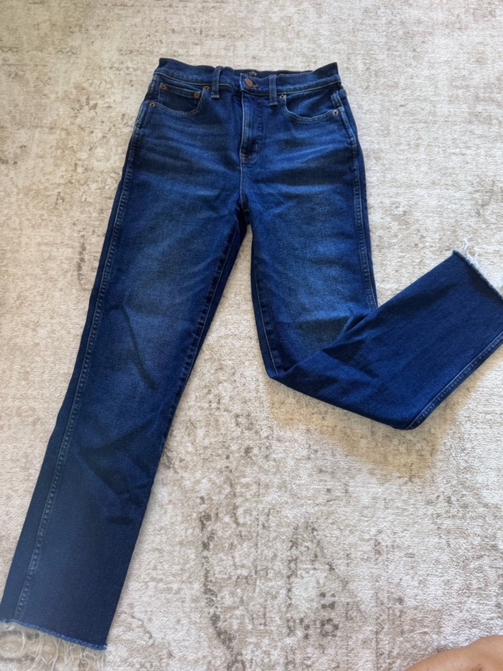 Classic Dark Blue High-Rise Women’s Jeans